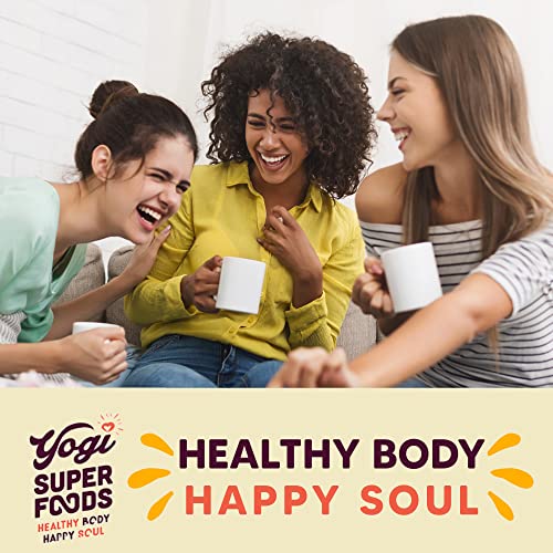 Yogi Super Foods Moon Tea for Women's Cycle Support, PMS & Menopause Relief