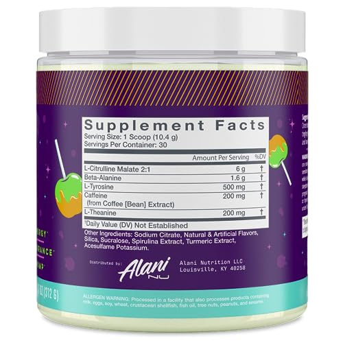 Alani Nu Pre Workout Powder | Amino Energy Boost | Endurance Supple