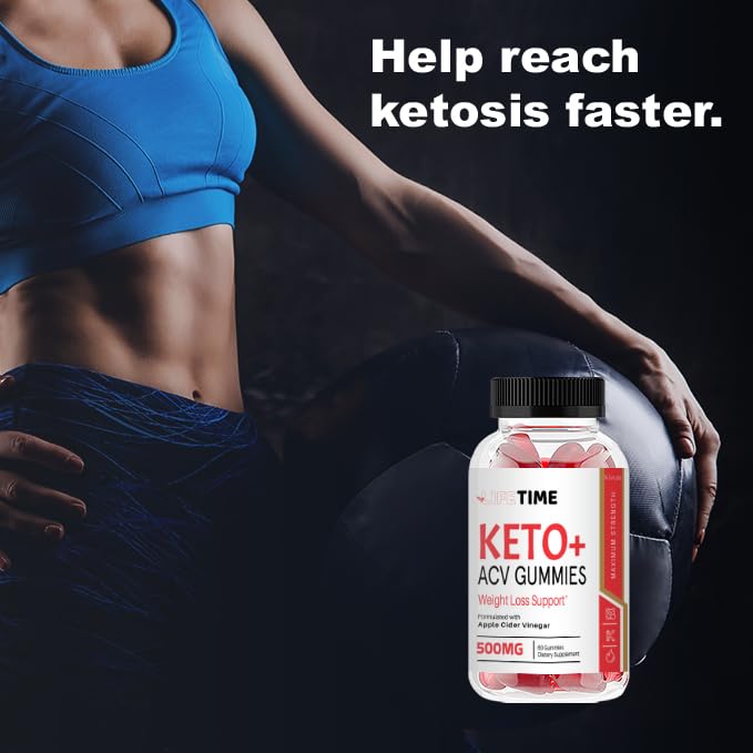 kivus Lifetime Keto Gummies - Lifetime Keto ACV Gummy (2 Pack, 120 Gummies) kivus