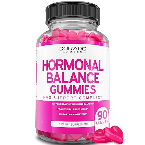 Hormonal Balance For Women & PMS Relief Gummies (90 Gummies) - Support Cramps