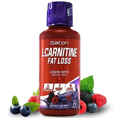 iSatori L-Carnitine Liquid Metabolic Enhancer and Energy Booster - Health and Fitness 