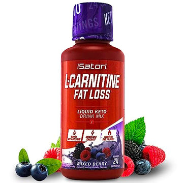 iSatori L-Carnitine Liquid Metabolic Enhancer and Energy Booster - Health and Fitness 