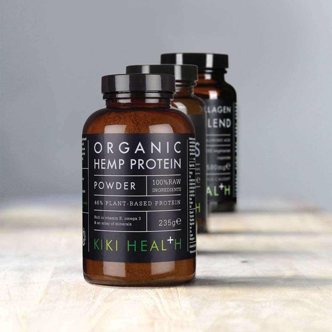 KIKI Health - Organic Hemp Protein - Plant-Based Protein Powder - Rich in Magnesium and Omega 3 