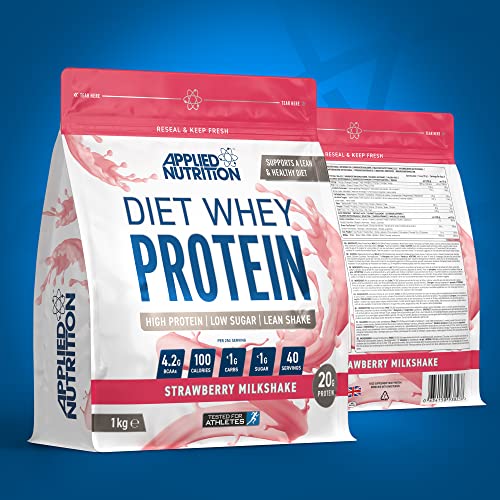 Applied Nutrition Diet Whey - High Protein Powder Supplement, Low Carb & Sugar Applied Nutrition
