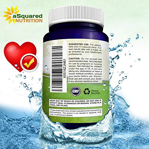 aSquared Nutrition CoQ10 (200 Capsules and 200mg) - High Absorption Vegan CO Q-10 aSquared Nutrition