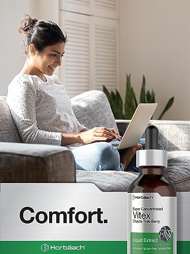 Vitex Berry Chasteberry Extract | 2 fl oz | Super Concentrated | Alcohol Free Chaste Tree Horbäach
