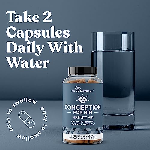 Conception For Him – Fertility Supplements for Men, Male Fertility Booster & Prenatal