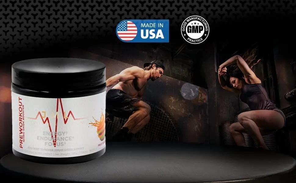 JML PreWorkout Includes GOGI Berry