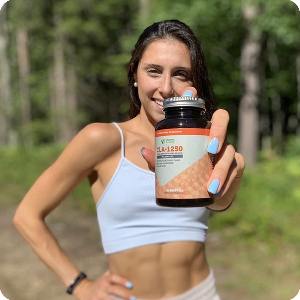 Vitamin Bounty CLA 1250mg - Conjugated Linoleic Acid, CLA for Women and Men, CLA Pills Vitamin Bounty