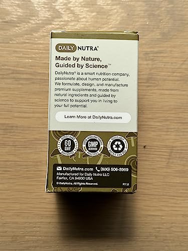 DailyNutra Mushroom Defense Formula - Immune Support Supplement | Organic DailyNutra