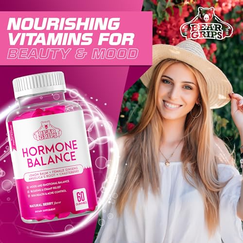 Hormone Balance for Women - PMS Relief Gummies and Bloating Relief for Women