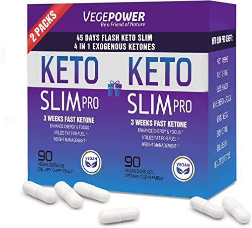 Keto Diet Pills Plus Apple Cider Vinegar - Exogenous Ketones Supplement for women men