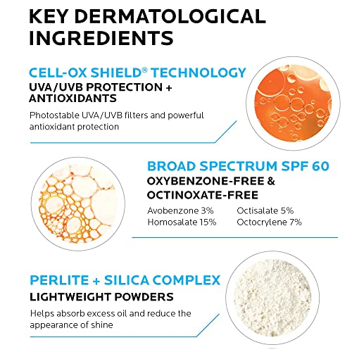 La Roche-Posay Anthelios Clear Skin Dry Touch Sunscreen SPF 60, Oil Free La Roche-Posay