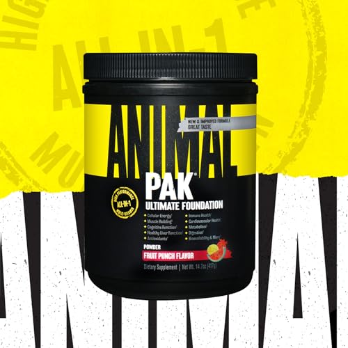 Animal Pak - Vitamin Powder with Zinc, Magnesium, Amino Acids and More - Digestive Animal