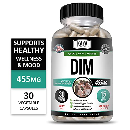 Kaya Naturals DIM Ultra (30 Capsules) | DIM Supplement for Women and Men
