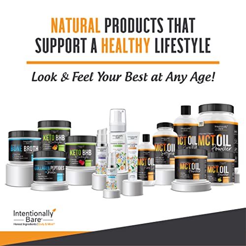 Intentionally Bare Organic MCT Oil Capsules - 70% C8 MCT Oil & 30% C10 MCT Capsules 