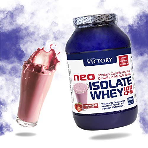 Joe Weider Victory Neo Iso Whey 100CFM 900gr Strawberry; 100% Whey Protein Isolate JOE WEIDER VICTORY
