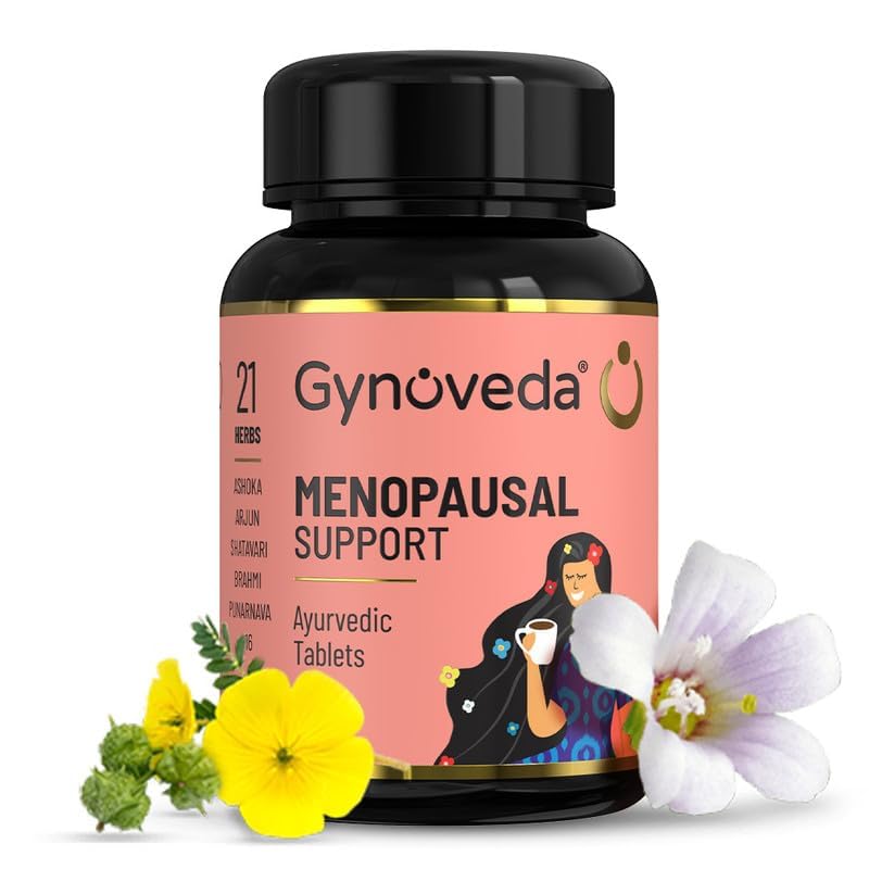 JAMU Menopause Tablets | Relief from Hot Flashes, Night Sweats, Mood Swings, Irritation | 100% Ayurvedic