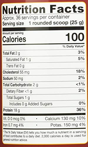 Jarrow Formulas Whey Protein With 18 g of Protein, 3.8 g of BCAAs, & Glutamine, Dietary Jarrow Formulas