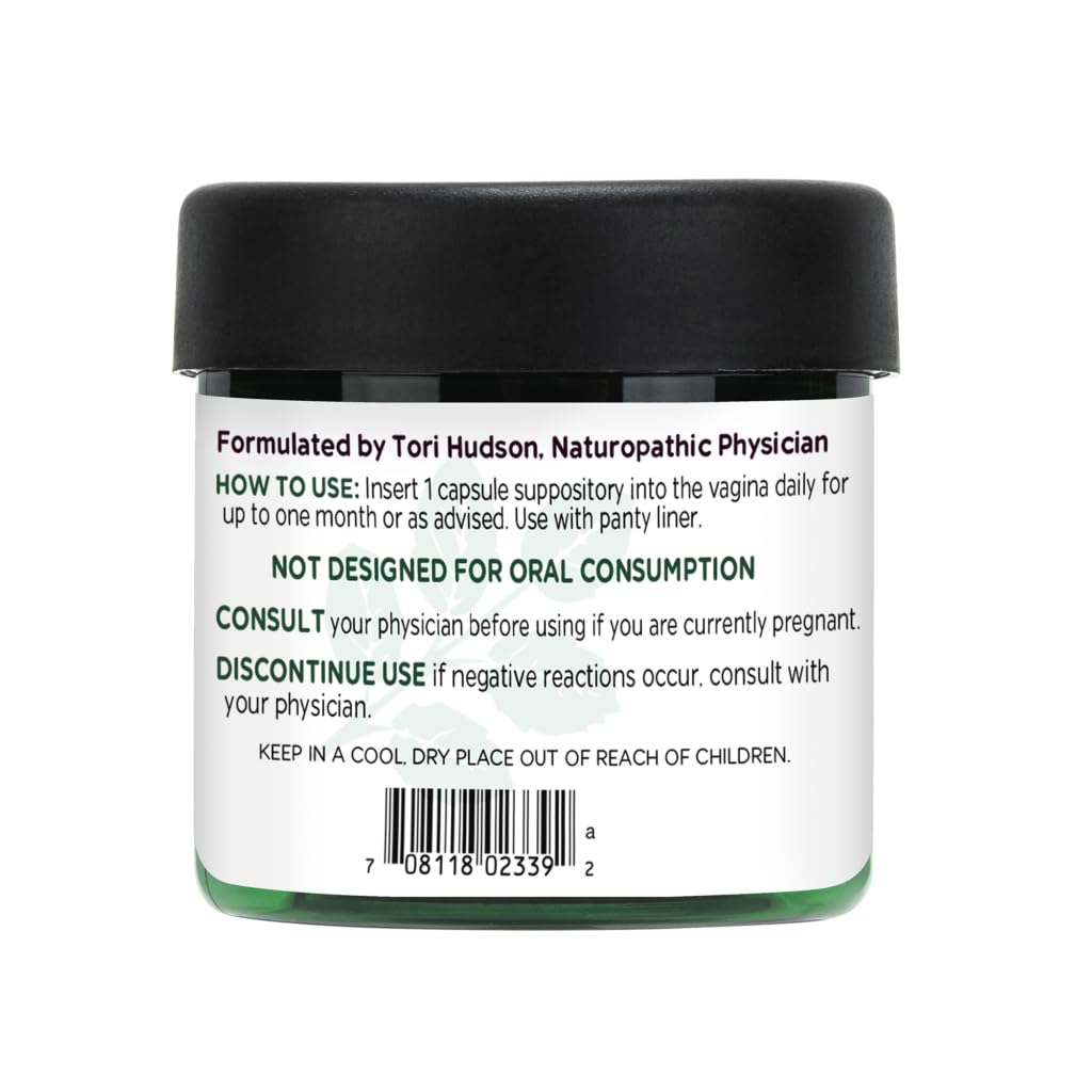 Vitanica V-Probiotics - Vaginal Probiotics for Women - Vaginal Suppositories