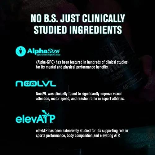 Jacked Factory Nitrosurge Max Nootropic Pre Workout Powder - Premium Pre Workout Jacked Factory