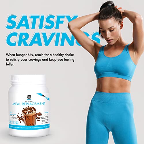 Yes You Can! Complete Meal Replacement - 15 Servings, 20g of Protein, 0g Added Sugars