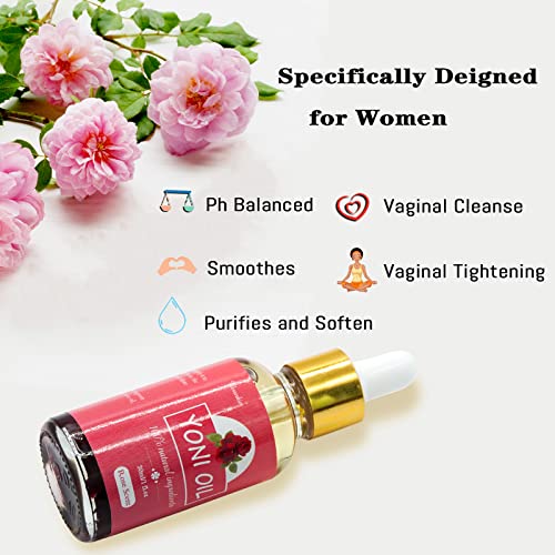 2 Packs Yoni Oil for Women, All Natural Feminine Oil Intimate Deodorant for Women, Ph Balanced Wovarkie