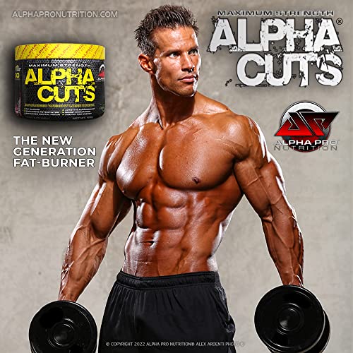 Alpha Pro Nutrition Alpha Cuts Fat Burner Thermogenic Men Women Pre Cardio Workout Alpha Pro Nutrition