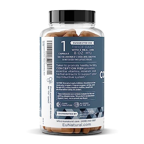 Conception For Him – Fertility Supplements for Men, Male Fertility Booster & Prenatal