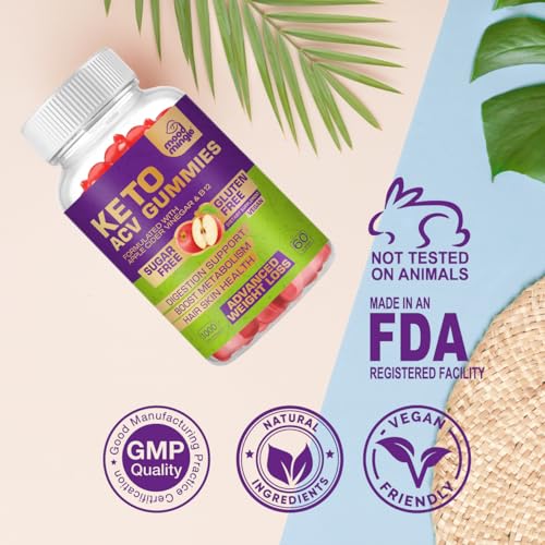 Keto Acv Gummies for Advanced Weight Loss & Belly Fat Burn - Pro Active Super Apple Cider
