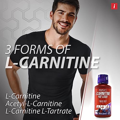 iSatori L-Carnitine Liquid Metabolic Enhancer and Energy Booster - Health and Fitness iSatori