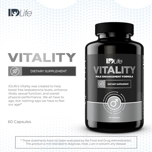 IDLife | Vitality - Energy Support Supplement | Enhance Physical, Improve Blood Flow IDLife