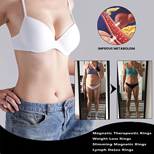 CSIYANJRY99 Lymph Purifying Ring Lymphatic Drainage Therapeutic Rings Set CSIYANJRY99