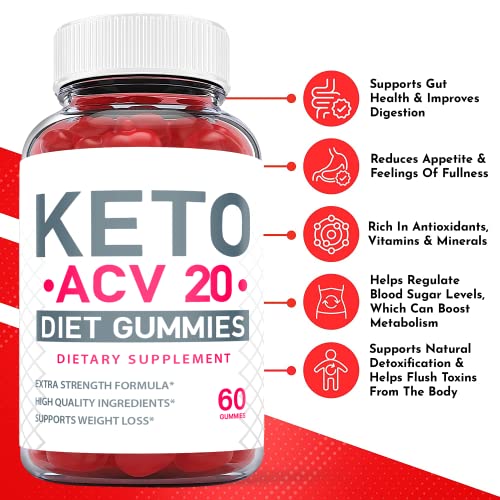 Keto ACV 20 Gummies - Keto ACV 20 Gummies, Keto ACV 20 Ketosis Gummies with Apple Ark Labs