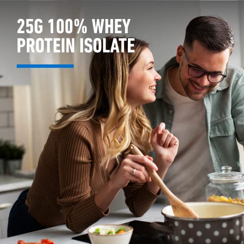 Isopure Protein Powder, Creamy Vanilla Whey Isolate with Vitamin C & Zinc for Immune Isopure