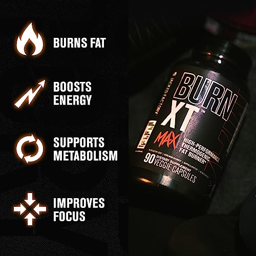 Jacked Factory Burn-XT Max - High-Performance Thermogenic Fat Burner & Appetite Suppressant Jacked Factory