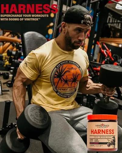 Arms Race Nutrition Harness Pre-Workout, 20 Servings (Key West) Arms Race Nutrition