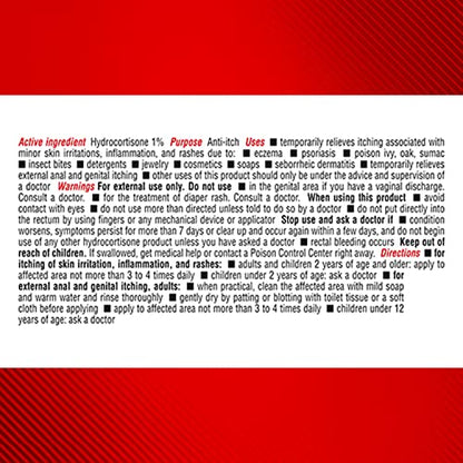 Cortizone 10 Maximum Strength Anti-Itch Cream with Soothing Aloe, 1% Hyd