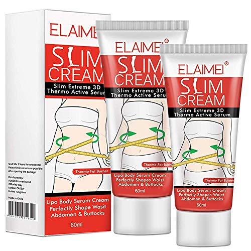 Hot Cream Belly Fat Burner (2 pack), Fat Burning Cream for Stomach, Legs, Abdomen