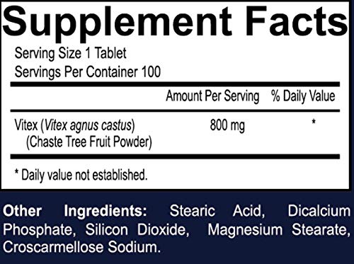 Your Nutritionist Vitex Chasteberry Extract for Women, Hormone Balance, Fertility, Menopause Your Nutritionist