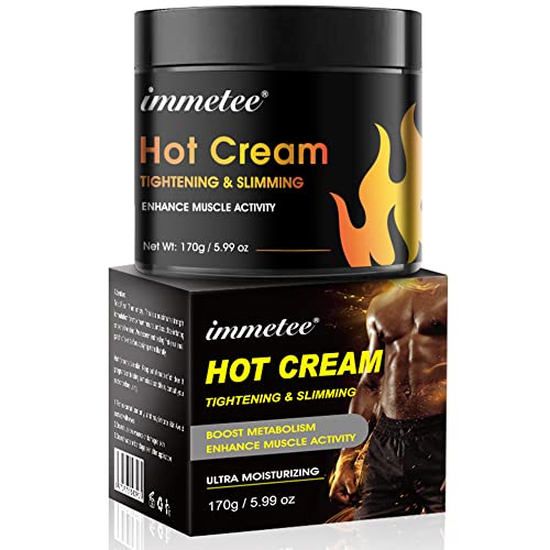 Hot Cream for Belly Fat Burner, Hot Cream Cellulite and Fat Burner, Sweat Fat Burning Gel immetee