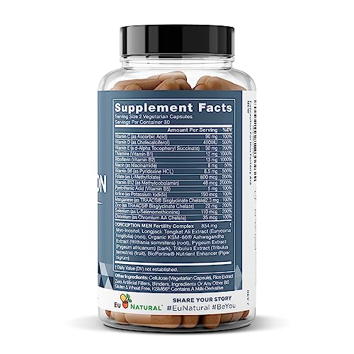 Conception For Him – Fertility Supplements for Men, Male Fertility Booster & Prenatal