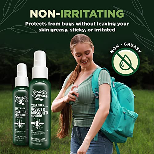 Deet-Free Insect & Mosquito Repellent Pack of 2 (8 oz) – Nice Smelling