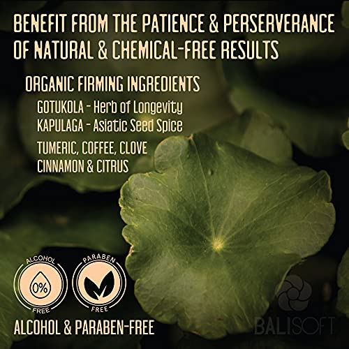 BALISOFT Organic Skin Tightening & Firming Gel. Full Body Slimming, Toning, Anti-Aging BALISOFT