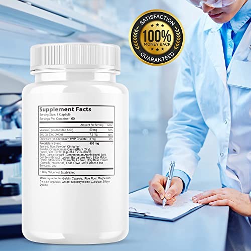 (5 Pack) Glucofreeze Pills - Official Formula Gluco Freeze Pills - Glucofreeze Pills