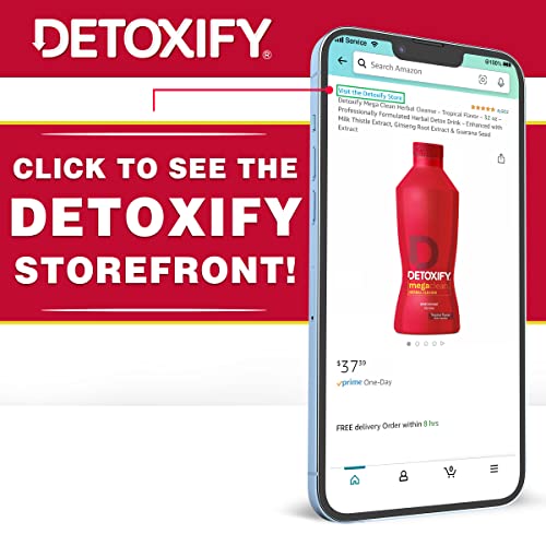 Detoxify – Xxtra Clean Herbal – Tropical Fruit Flavor - 20 oz – Professionally Formulated Detoxify