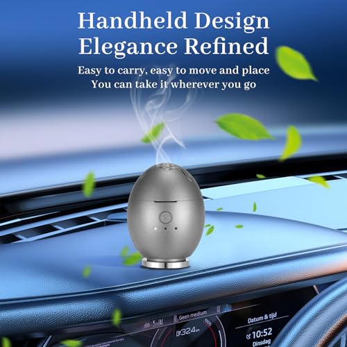 ARTRONIC Orbby Portable Aromatherapy Diffuser | Adjustable Temp | Natural Agarwood Artronic